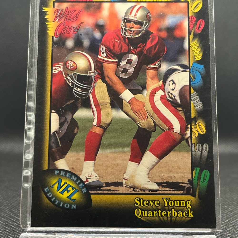 Steve Young NFL Premier Edition Card
